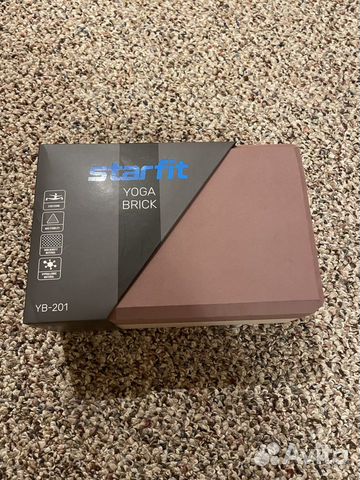 Блок для йоги starfit Eva