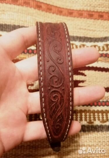 Кожаный ошейник для собак