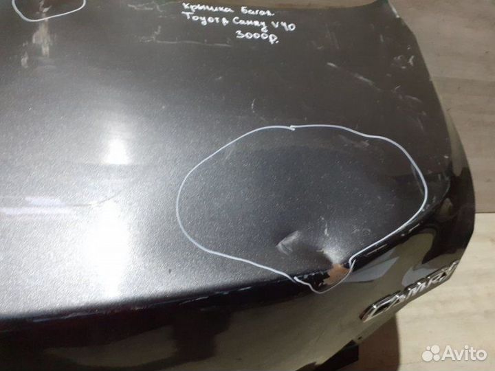 Крышка багажника Toyota
