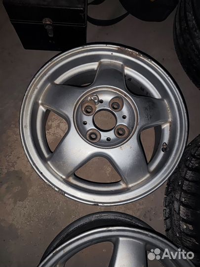 Литые диски r14 на ваз бу 2 шт
