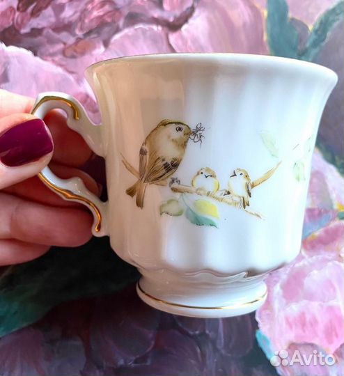 Винтажная кофейная пара