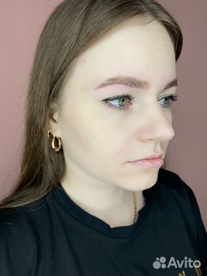 Архитектура бровей, окрашивание,ламинирование