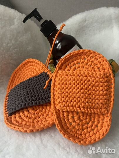 Мочалка ручной работы /2 шт в наборе