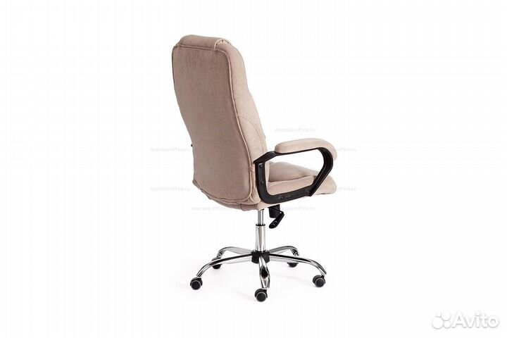 Кресло для руководителя Bergamo хром 19371