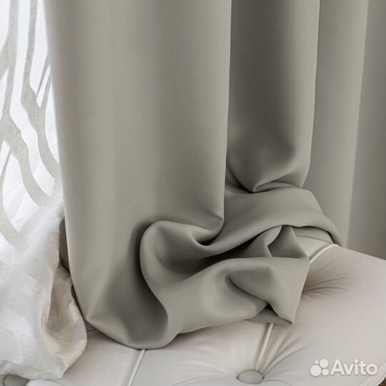 Шторы димаут Амадео крем