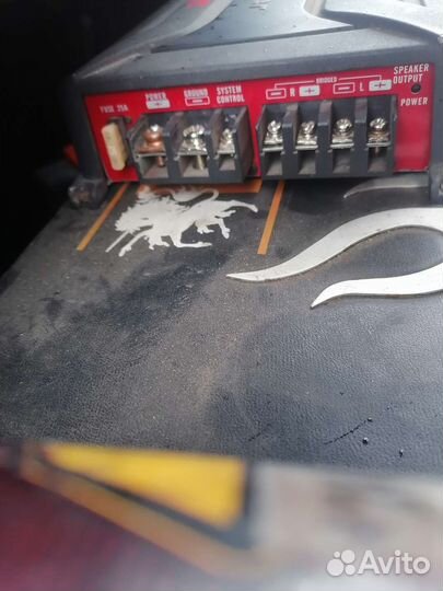 Сабвуфер и усилитель