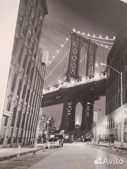 Интерьерная картина постер мост