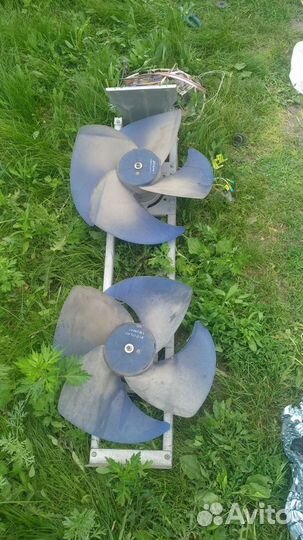 Вентилятор кондиционера двойной
