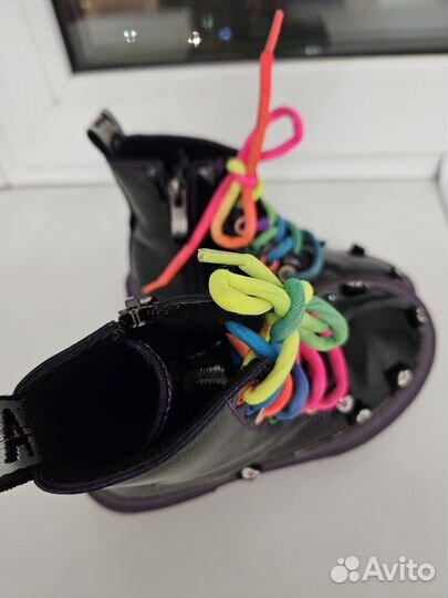 Ботинки демисезонные для девочки 25 размер