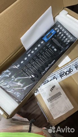 DMX контроллер «расческа» для световых приборов