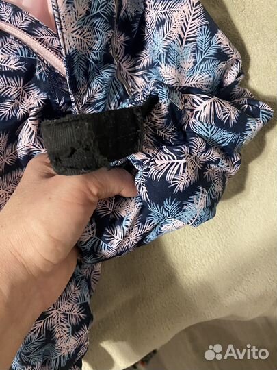 Комбинезон зимний для девочки 74