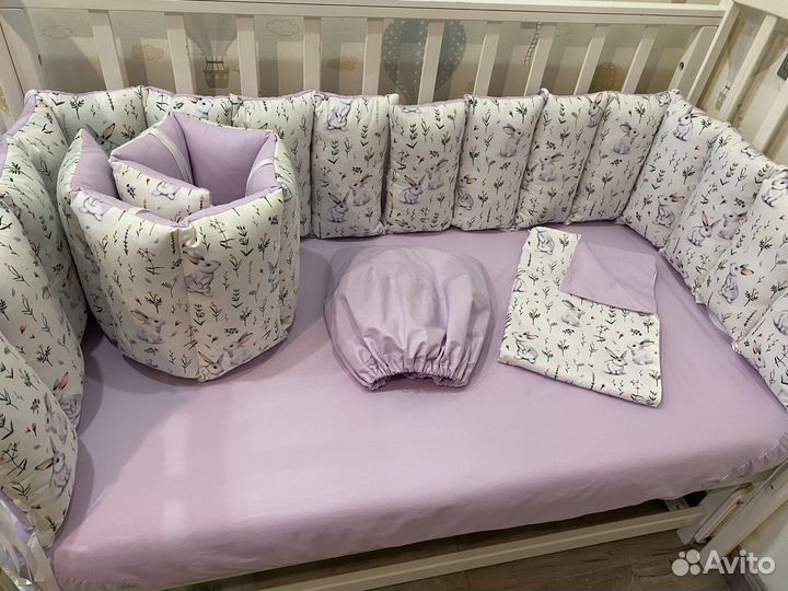 Бортики в кроватку