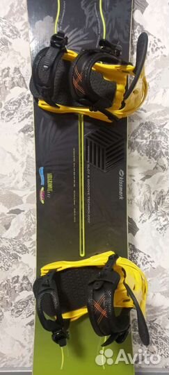 Сноуборд Kissmark Airgroove 147cm+ крепления