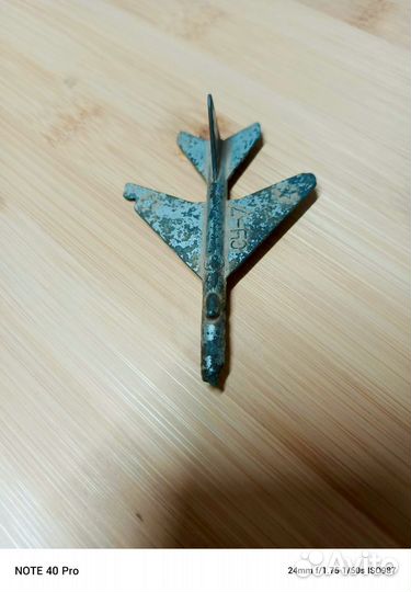 Оловянный самалетик из СССР