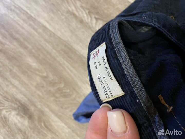 Рубашка hm, штаны zara 122