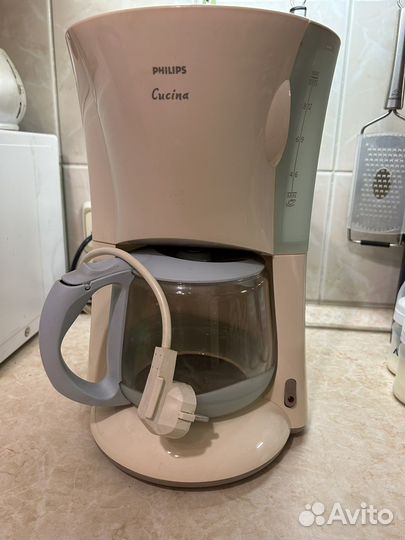 Кофеварка капельная philips