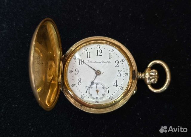 Золотые карманные часы царской России 56 проба