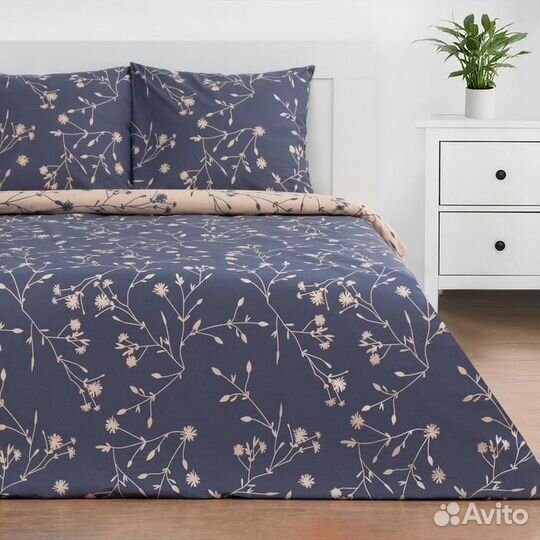 Постельное белье Этель 1.5 сп 'Flowers' 143*215 см