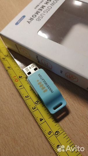 Флешка 8 Гб флеш-накопитель с OTG micro-USB