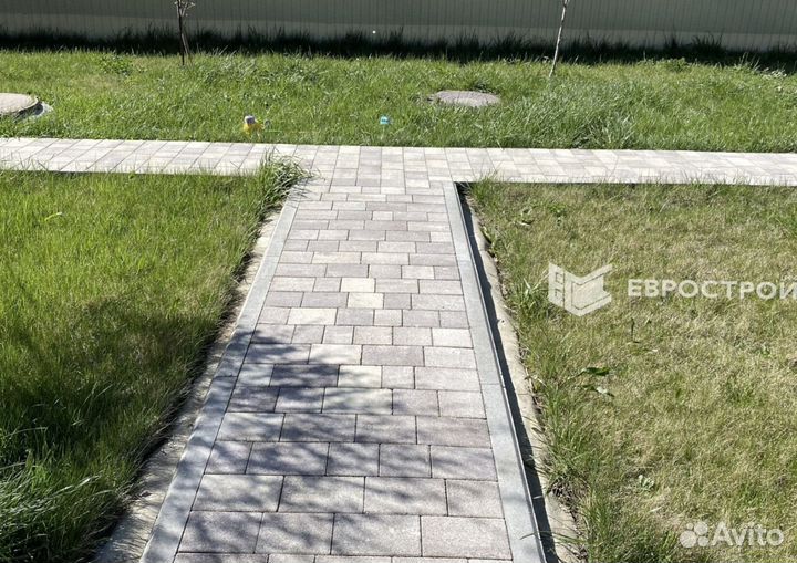 Тротуарная плитка с укладкой под ключ