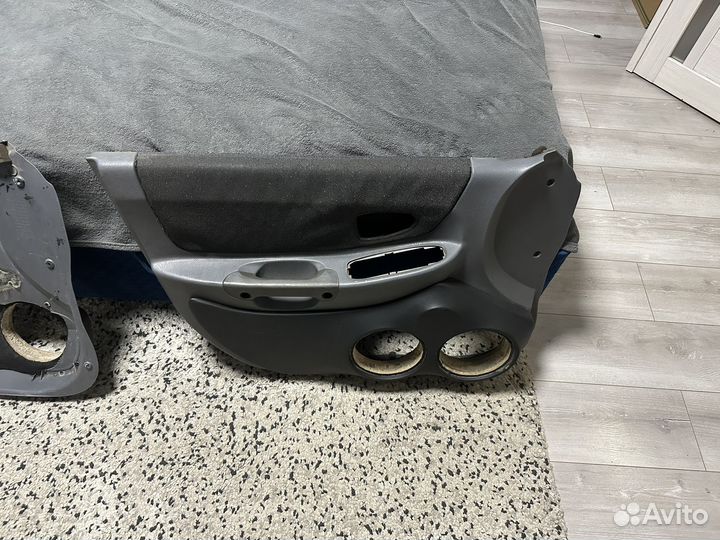 Дверные карты хендай акцент