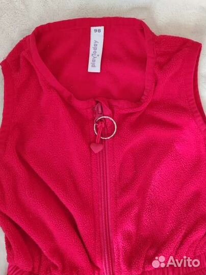 Зимний комбинезон для девочки 98