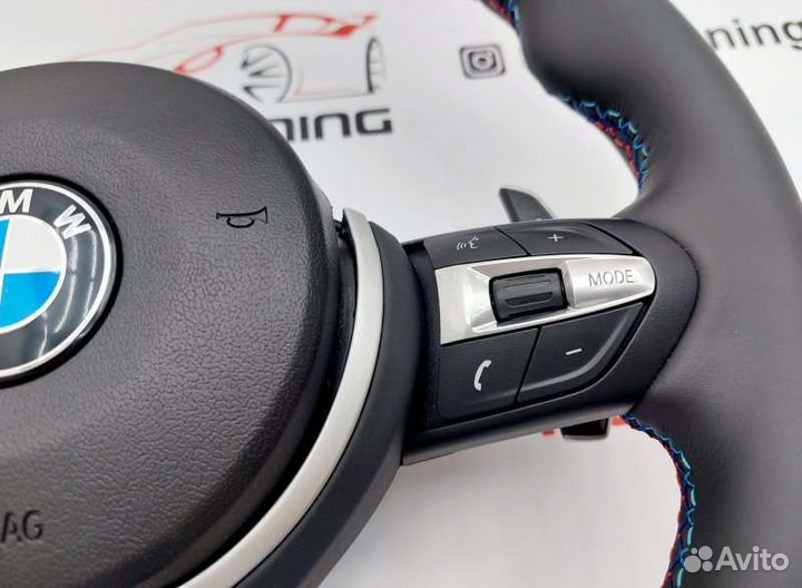 Руль BMW + подушка бмв F30 F32 стиль M3 M4 F80 F82