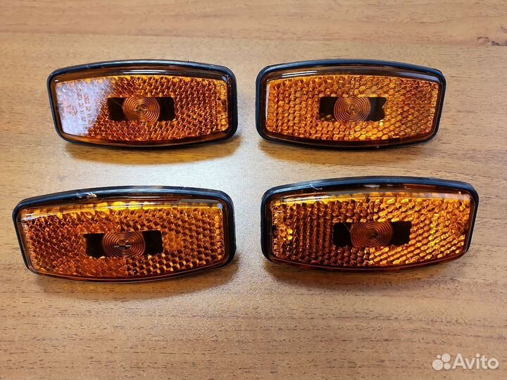 Фонарь боковой оранжевый (габаритный ) 12/24 Много