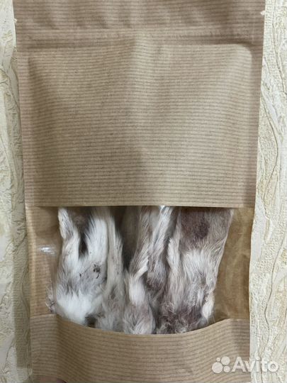 Ушки кролика сушеные