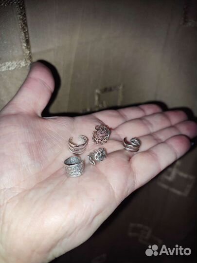 Серьги каффы