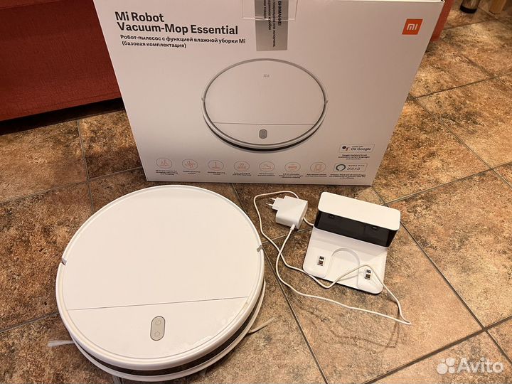 Робот пылесос xiaomi mi robot vacuum mop