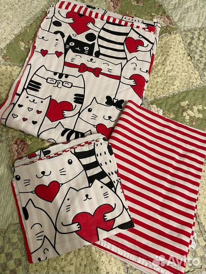 Детское постельное белье 1,5 (два комплекта)