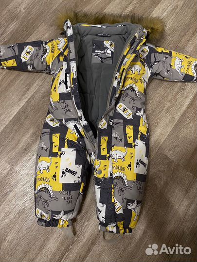 Зимний комбинезон для мальчика 80