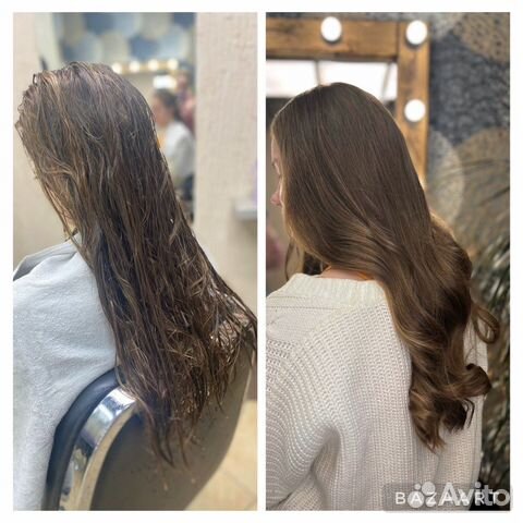 Окрашивание любой сложности, смывка, укладка