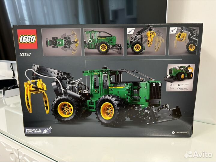 Lego Technic 42157 Трелевочный трактор John Deere