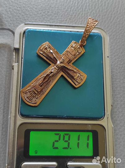 Крест православный штучный 583/585 новый