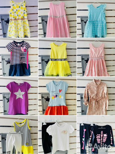 Вещи пакетом 29 шт (размер 110)