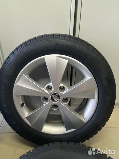 Колеса в сборе на skoda r16