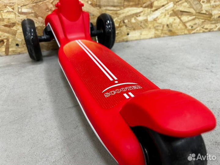 Самокат детский Scooter Red