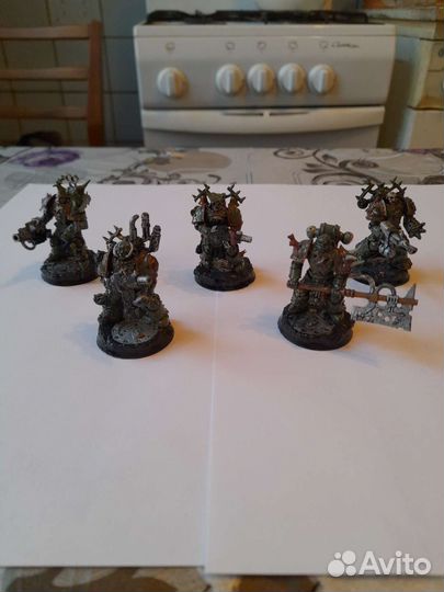 Фигурки plague bearers для Warhammer 40k
