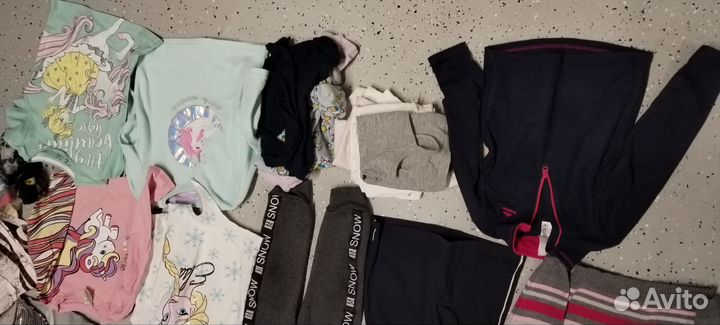 Вещи пакетом для девочки 104