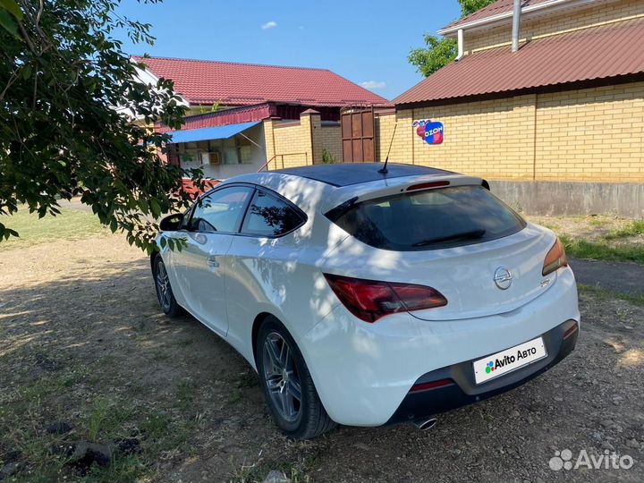 Opel Astra GTC 1.6 AT, 2012, 150 000 км
