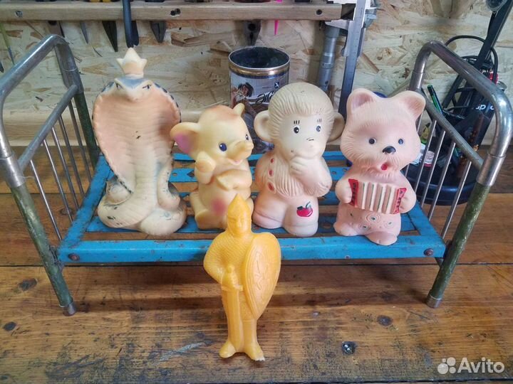 Резиновые игрушки СССР