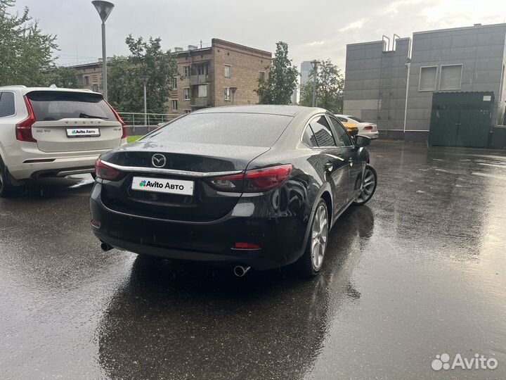 Mazda 6 2.5 AT, 2015, 187 000 км