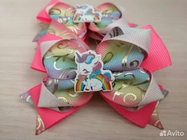 Бантики резинки для волос