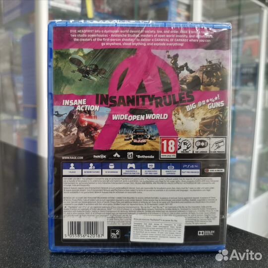 Rage 2 PS4 (Б/У)