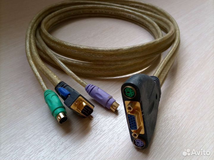 Удленнитель для манитора, клавиатуры и мышки