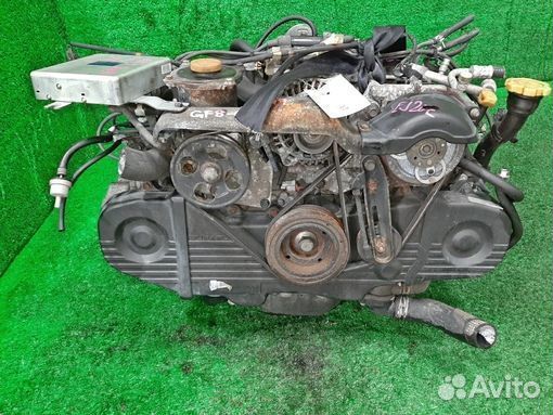 Двигатель в сборе двс subaru impreza GF8 EJ20E 199