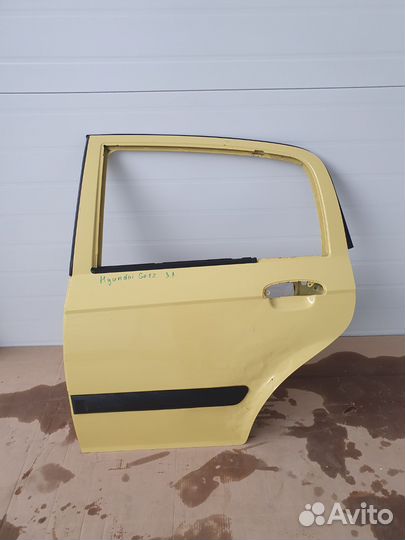 Дверь задняя левая Hyundai getz,А1-71