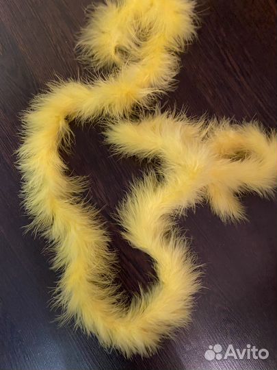 Боа из пуха